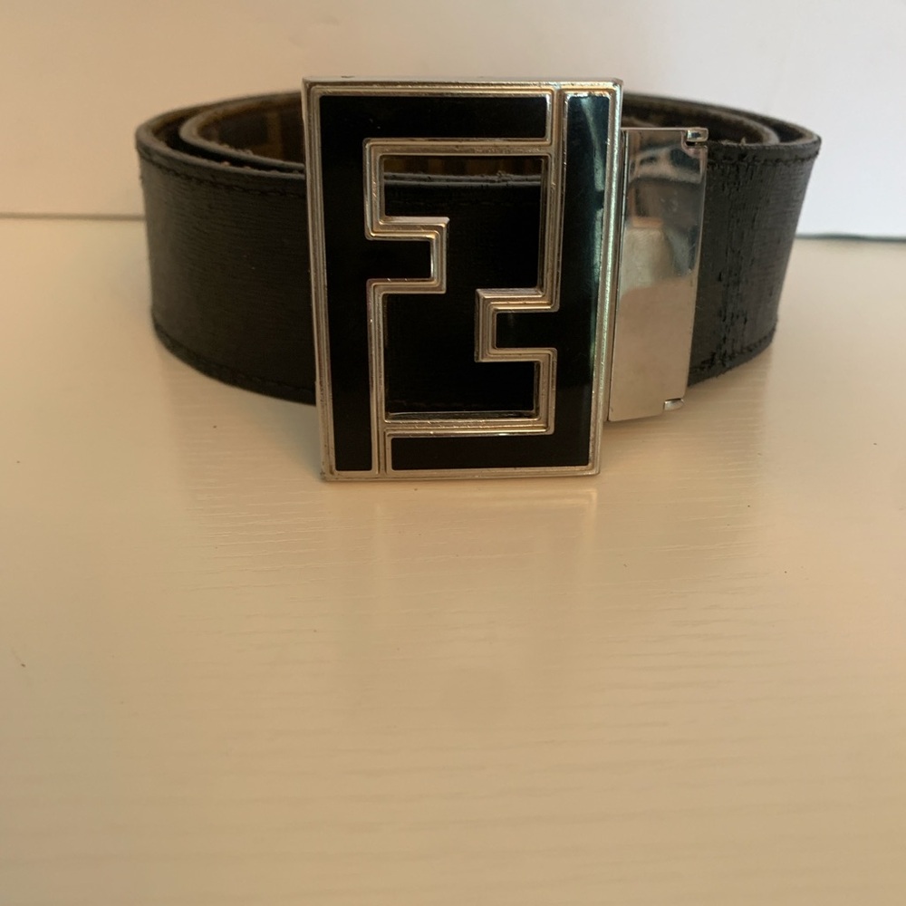 FENDI reversible Leather Belt